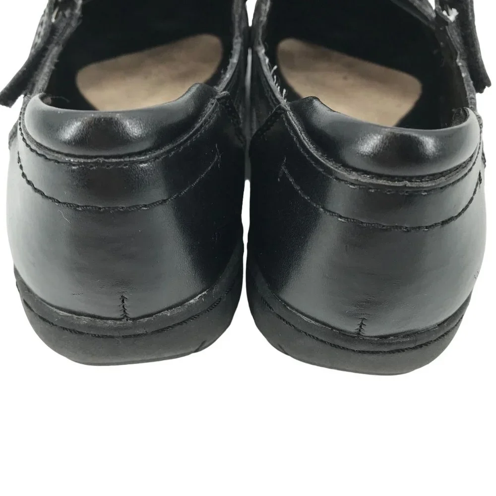 Thom McAn Womens Black Dorthey Adjustable Strap Loafer Size 8W 4895137741287 - Picture 8 of 12